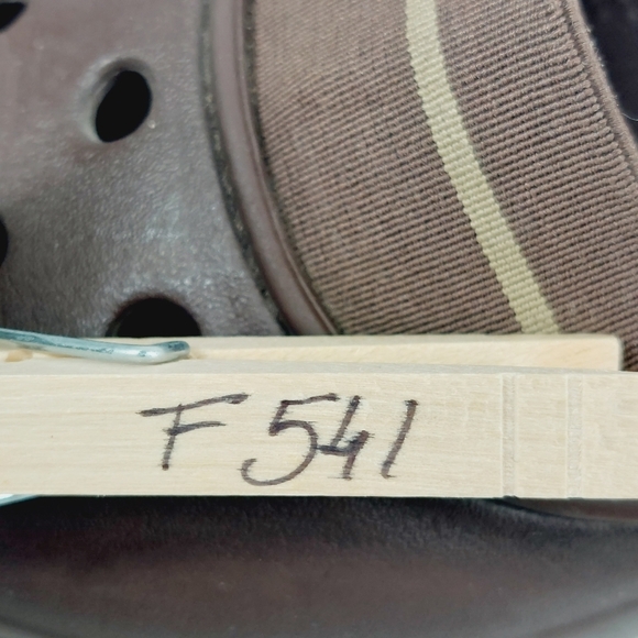 Crocs Juneau Women’s Slip On Rubber Loafer Flats Brown Closed Toe Shoes F541 - Picture 11 of 11